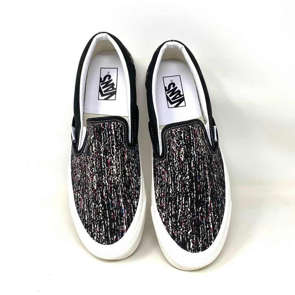 💖MEGA SALE💖VANS CLASSIC SLIP-ON 9 Canvas Black Men’s Sneakers VN0A3JEX9IE - Picture 7 of 11